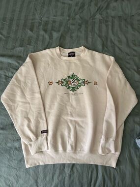Vintage 90s Jansport Cream University of Hawaii Volleyball Crewneck
